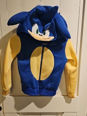 Kids Sonic Zip-Up Hoodie